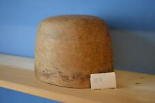 Vintage wooden millinery hat