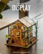 Rolife Cathy's Flower House DIY Greenhouse Miniature Dollhouse Kids Xmas Gifts