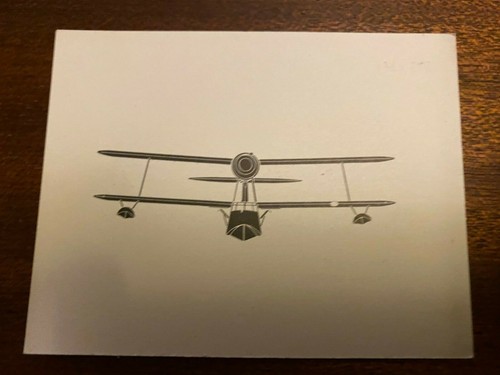 Vintage ephemera aircraft - ephemera,