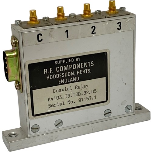 Coaxial relay way - coaxial, rf