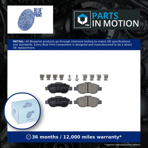 Brake pads set fits - pads,