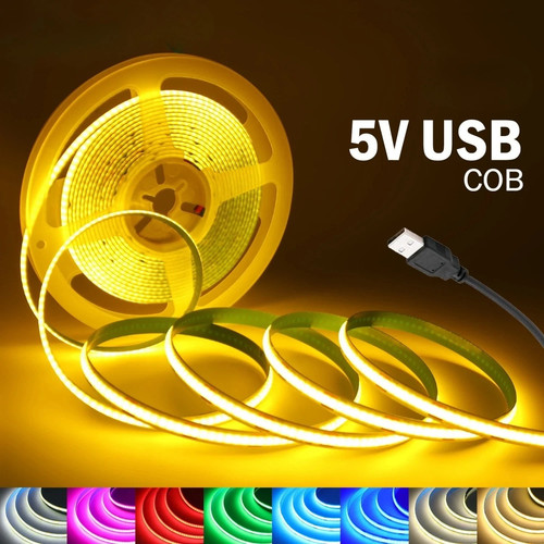Usb cob led strip lights - cob,