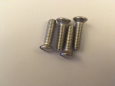 AUSTIN J40 PEDAL CAR BRAND NEW HUB CAP HUB CAPS SCREWS SET OF 4.