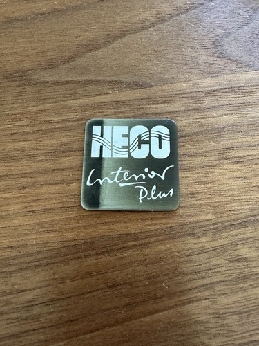 Heco interior plus sign - 1x,
