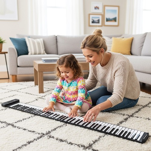 Costway keys roll piano - 88, up