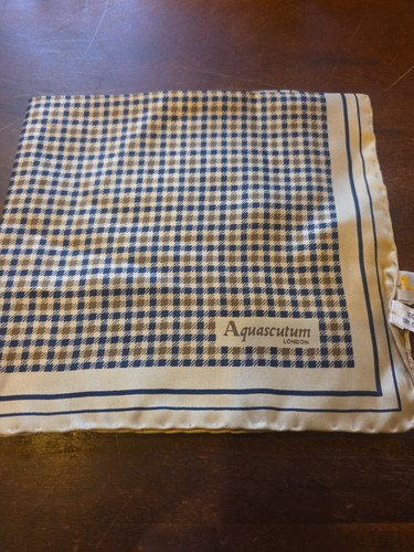 Aquascutum london 100 silk - london,