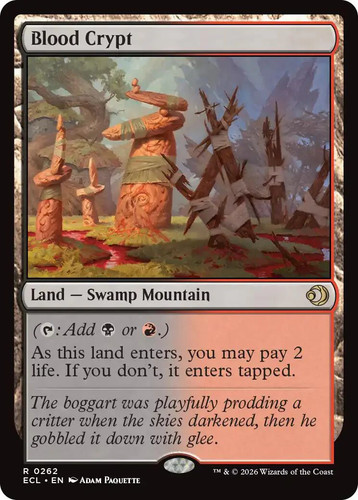 Mtg blood crypt 262 - mtg,