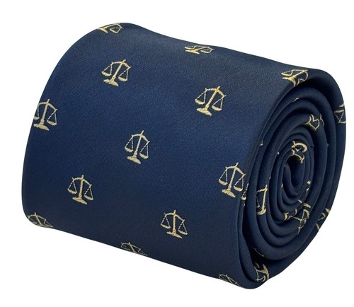 Navy dark blue tie with - blue,