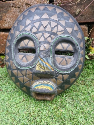 African tribal mask ashanti - ,