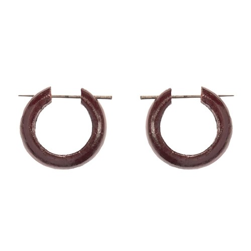 81stgeneration wood earrings - 81stgeneration,
