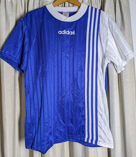 Adidas blue white football - blue,