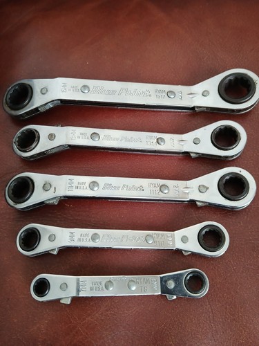 Blue point offset ratchet - x,