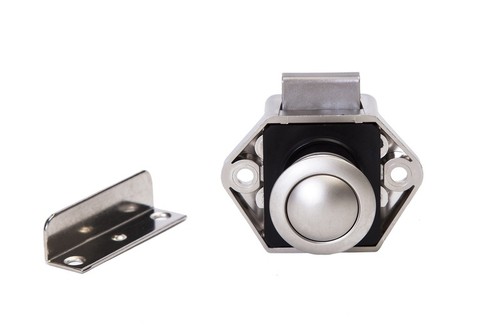 Hafele nickel mini push - hafele, button
