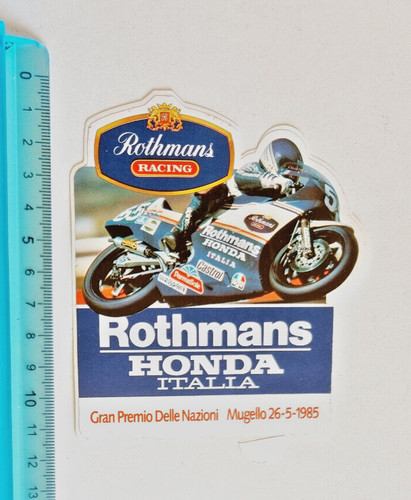 Sticker rothmans honda mugello - sticker,