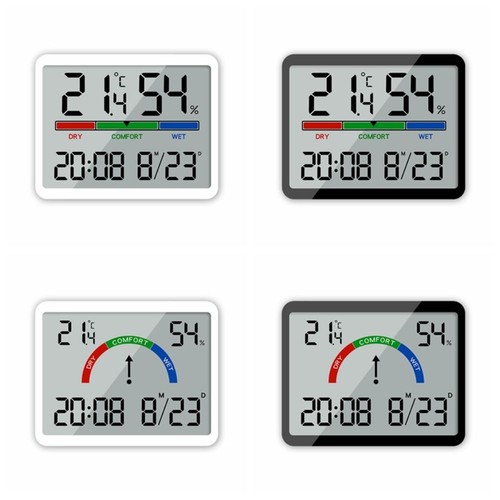 Minimalist digital clock wall - clock,