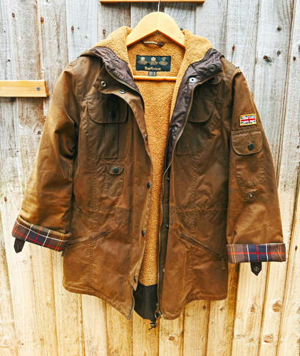 Barbour winter force wax parka - winter,