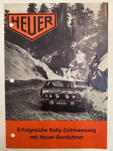 1960s heuer catalogue - heuer,