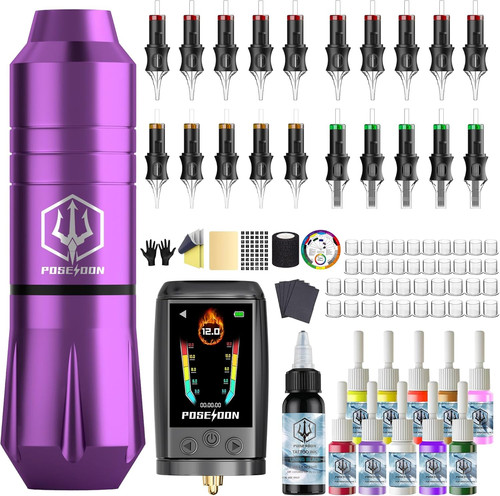 Poseidon cordless tattoo - tattoo, gun