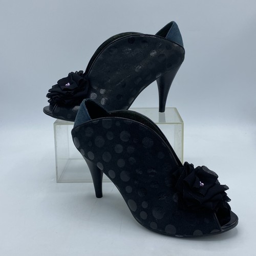 Poetic license black polka dot - license,