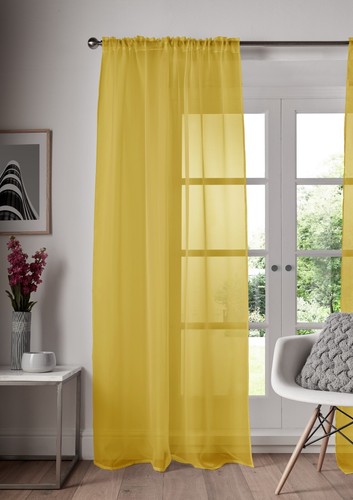Single plain voile - plain, net
