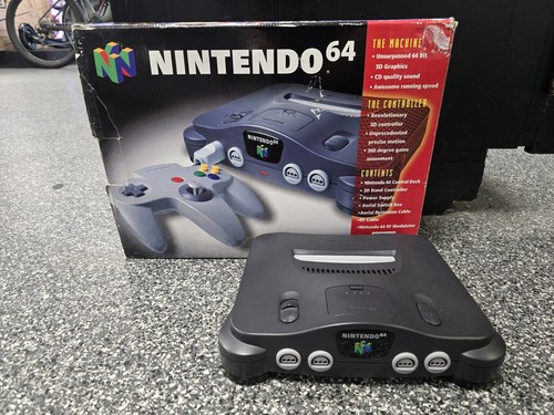 Nintendo console boxed - 64,