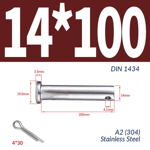 Clevis pin 304 stainless - pin,