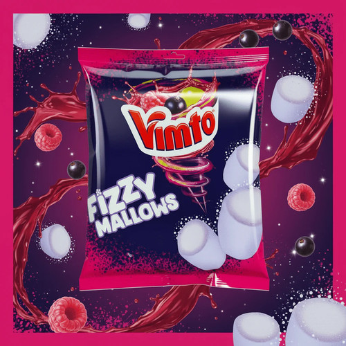 Vimto fizzy marshmallows - vimto,