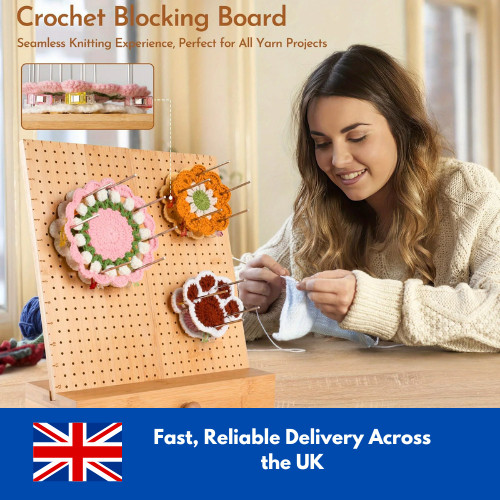 Crochet blocking peg board - blocking,