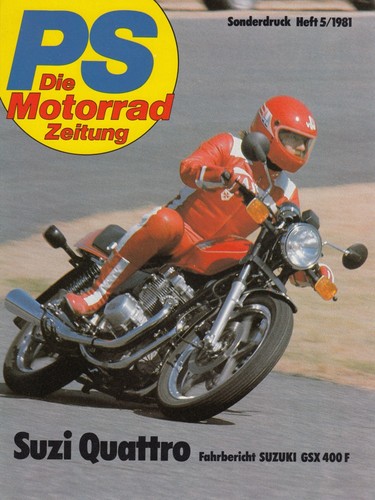 Suzuki gsx 400 suzi quattro - gsx, f/suzi