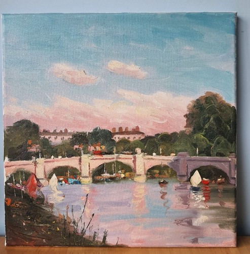 Richmond bridge sunset - richmond,