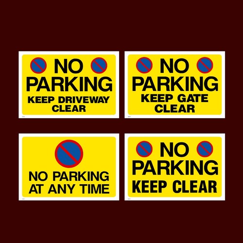 Parking keep clear - no,