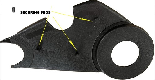 Recaro seat panel pegs - ,