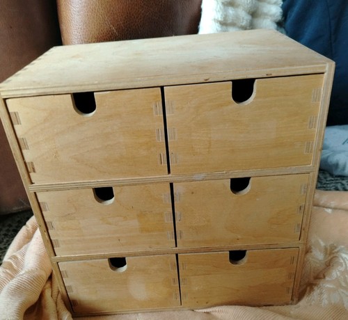 Ikea moppe wooden drawer - moppe, 6-drawer