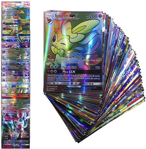 20pcs english pokémon - 20pcs, gx