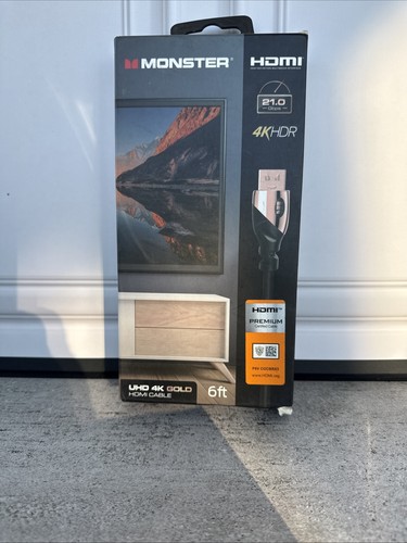 Monster 6ft hdmi cable - monster, 4k