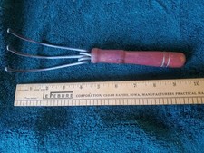 Vintage 3  Spring Tine Hand