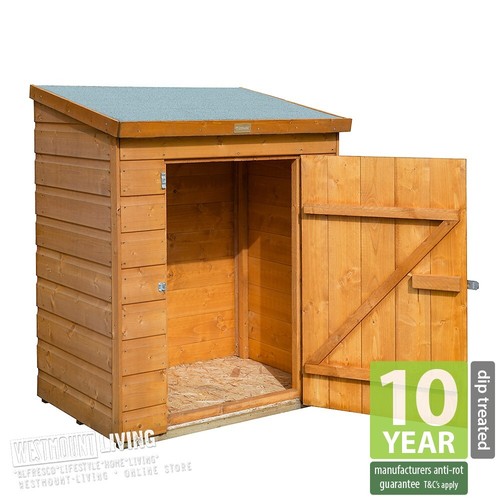 Lockable small wooden g - small, t&g
