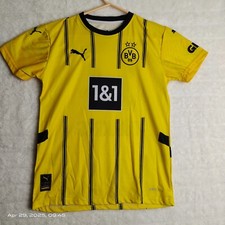 Boys Puma Borussia Dortmund Home Füllkrug 14 Shirt 2023-24 Shirt Size 176 Yellow