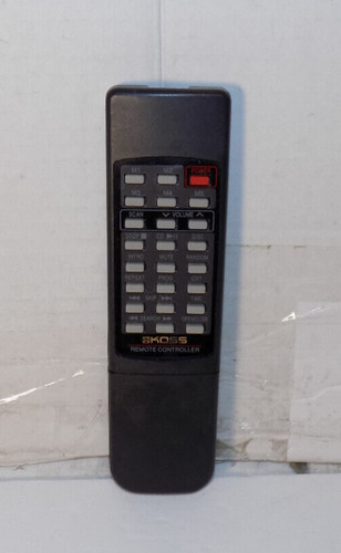 Koss remote control model - control,