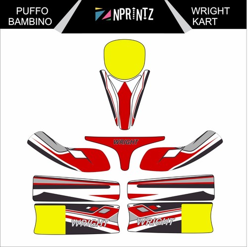 Puffo bambino wright style - bambino,