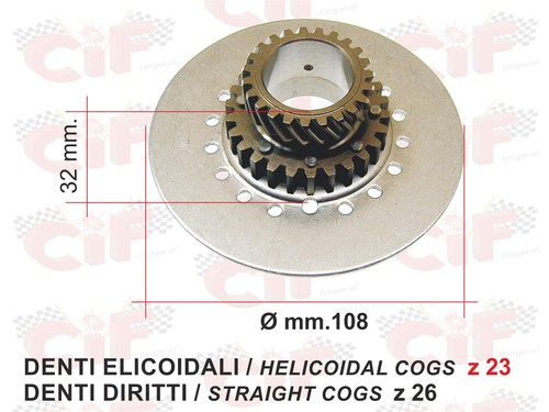 Clutch gear vespa - vespa, px