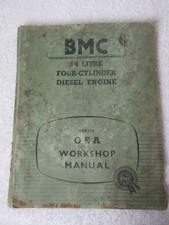 BMC Series O E A Workshop Manual - 3-4 Litre Four-Cylinder Diesel Engine 2nd Ed
