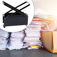 Newspaper Briquette Maker for Heating Stoves Paper Log Brick Press Machine into