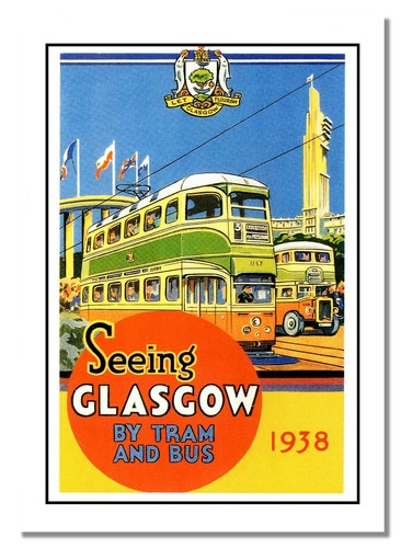 Glasgow city tram - glasgow, railway
