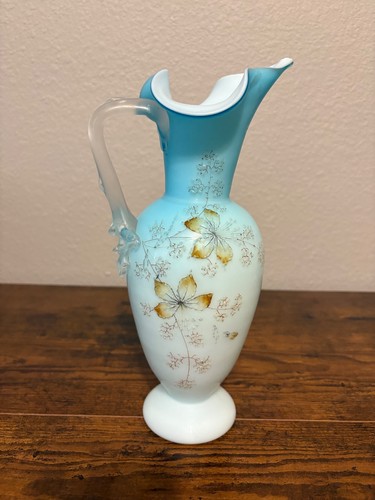 Antique victorian blue white - antique,
