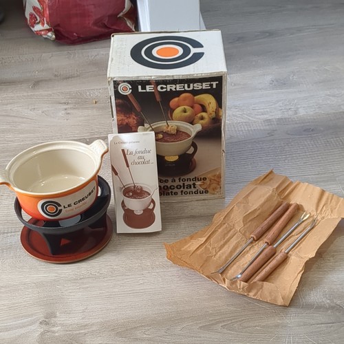 Creuset mini fondue - le, set