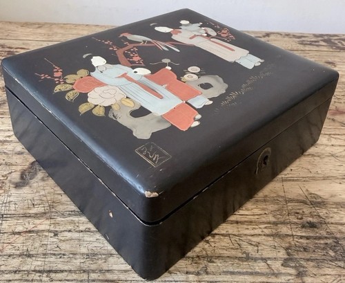 Vintage hand painted chinese - vintage,