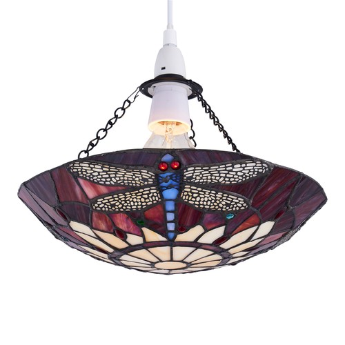 Tiffany dragonfly red - dragonfly,
