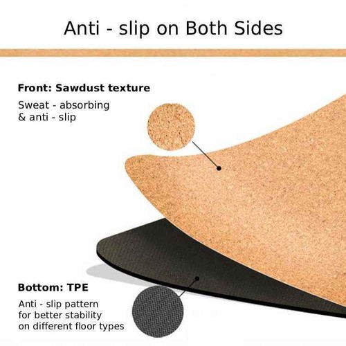 Natural eco friendly cork - eco, yoga