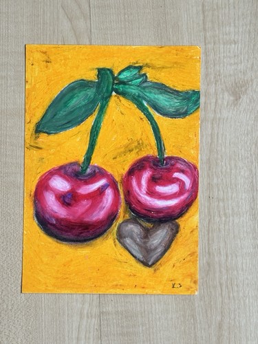 Original pastel drawing of - original,